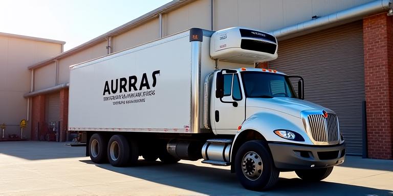 Cooled delivery truck serving Bay Area craft breweries with temperature-controlled beer distribution